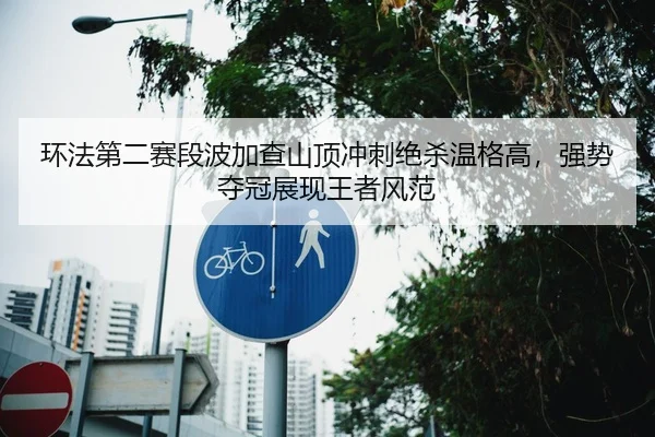 环法第二赛段波加查山顶冲刺绝杀温格高，强势夺冠展现王者风范